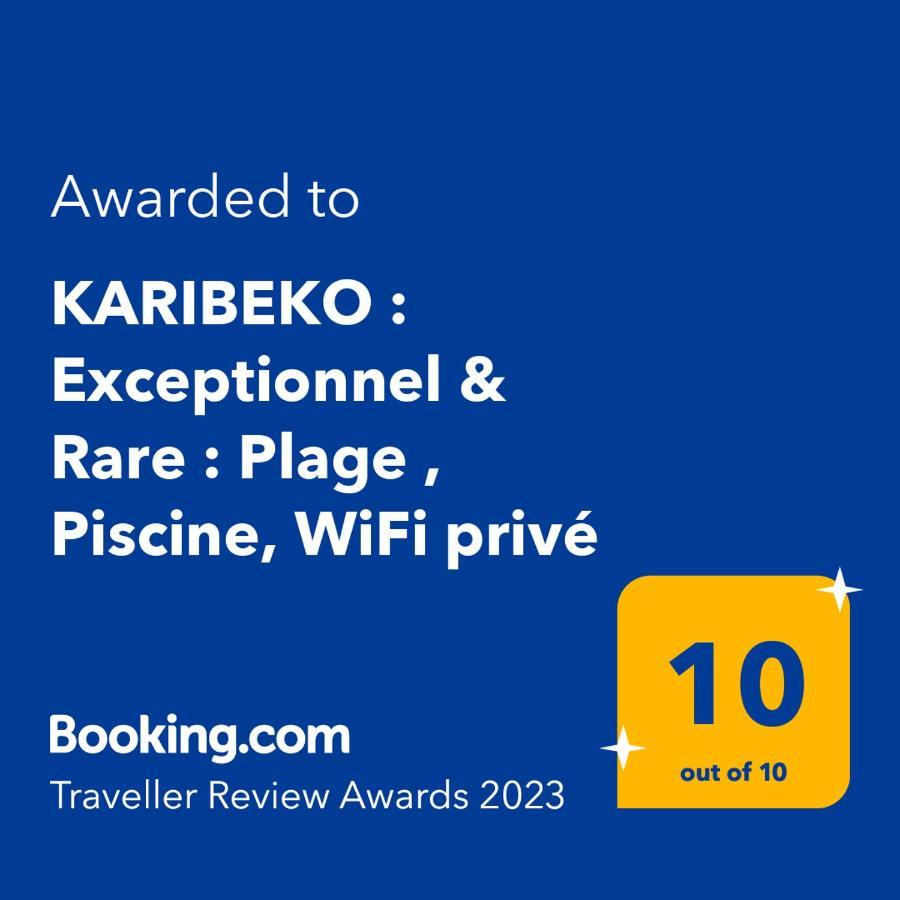 Karibeko : Exceptionnel & Rare : Plage , Piscine, Wifi Prive Saint-Francois  Ngoại thất bức ảnh